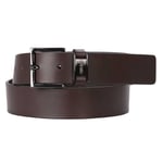 BOSS Giove-Mplate_Sz35 Ceinture, Dark Brown, 115 Men