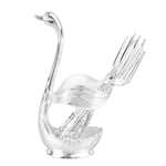 Dessert Spoon Holder Swan Style Coffee Spoon Holder Mirror Finish For Cafe