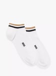 BOSS Ribbed Stripe Low-Cut Socks