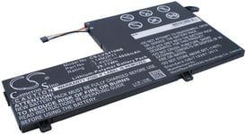 Kompatibelt med Lenovo yoga 500-14sk, 7.4V, 4050 mAh