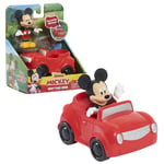 Disney Figurine Mickey Daily Driver pour Enfant avec Voiture