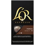 L'OR Espresso Forza Coffee Capsules Pack of 10