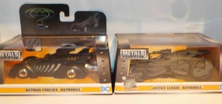 Model Batmobile X2  Justice League & Batman Forever, 1:32, JADA,