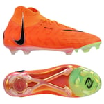 Nike Phantom Luna Elite Fg United - Oransje/sort - Gress (Fg), størrelse 36½