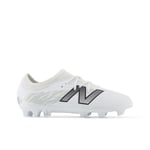 New Balance Furon V8 Team Fg 10 Year - Hvit/sort Barn - Gress (Fg), størrelse 35½