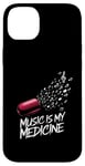 Coque pour iPhone 14 Plus Music is my Medicine for Music Lovers for a Music Lover