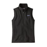 Patagonia Womens Better Sweater Vest (Svart (BLACK) Medium)