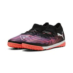 PUMA Future 8 Match Tt Unlimited - Svart/vit/glowing Red Dam - Turf (Tf), storlek 37