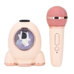 Kid Wireless Karaoke Machine Capsule Shaped Clear Sound Quality BT Speaker w/Mic