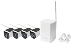 Swann AllSecure 4K 64GB SD Security System - 4 Pack