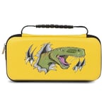 Etui pochette Switch lite jaune dinosaure personnalisee