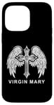 iPhone 14 Pro Max Virgin Mary Wings Cross. Catholic, Christian Case