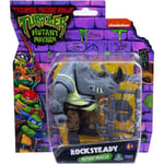 Coffret Tortues Ninja Rocksteady Accessoires Figurine 12 Cm Turtle Set Personnage Tmnt 1 Carte tigre Nouveaute