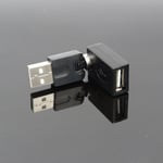 USB A Male To A Female Adapter 360 Degree USB Adapter For PC Laptop TV M