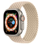 Slitstarkt och Elastiskt Apple Watch Armband 38mm/40mm/41mm Beige XS