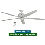 Casafan - Ventilateur de plafond 518081 eco elements 180 blanc ou gris clair/blanc