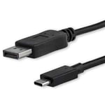 StarTech.com 3ft/1m USB C to DisplayPort 1.2 Cable 4K 60Hz - USB-C to Display...