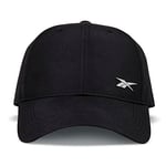 Reebok Women's Active Metal Cap with Adjustable Strap (One Size Fits Most) Baseball, Badge-Black