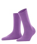 FALKE Women's Softmerino W SO Wool Cotton Plain 1 Pair Socks, Purple (Pink Iris 8943), 5.5-6.5