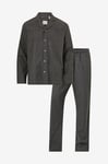 Gant - Pyjamas Flannel PJ Set Pants And Shirt GB - Grå