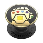 PopSockets PopGrip - Support et Grip pour Smartphone et Tablette avec un Top Interchangeable - Enamel Infinity Gauntlet