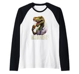 PiwoSaurus Russian Dinosaurus Beer Lovers Russians Raglan Baseball Tee