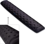 Keyboard Wrist Rest Coussin de soutien Pad pour ordinateur, portable, travail de bureau, PC Gaming - Mousse à mémoire de forme Gel Motif avec trous de massage