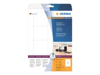 Herma Spesial - Papir - Matt - Permanent Selvklebende - Hvit - 70 X 67,7 Mm 200 Etikett(Er) (25 Ark X 8) Diskettetiketter