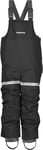 Didriksons Bjärven Kids Bib Pant 2 Svart 120 CM - Fri frakt