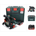 Ks 18 ltx 57 Scie circulaire sans fil 18 v 165 x 20 mm (601857840) + 1x Batterie 10,0 Ah + Coffret MetaLoc - sans chargeur - Metabo