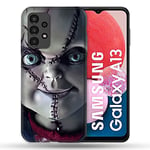 Coque pour Samsung Galaxy A13 / A04S Horreur Chucky Cicatrice