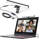 Éclairage de vidéoconférence ¿ Lumière de webcam pour streaming, moniteur LED et ordinateur portable pour vidéoconférence, éclairage zoom pour ordinateur, remplace l'anneau lumineux.[G722]