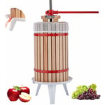 Arebos - Presse à fruits 30 l Pressoir à vin Presse-pomme Broyeur à fruits