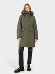 Didriksons Erika Womens Parka 3-khaki, Khaki, Size 36, Women