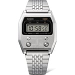 Casio Vintage A1100D-1EF Stainless Steel Case And Bracelet 2 Year Warranty