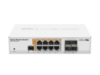 MikroTik Cloud Router 8-Port Gigabit Switch  PoE  4x SFP  70W  US