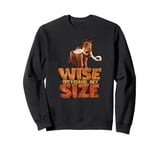 Ice Age Manny Mammoth Wise Beyond My Size Sweatshirt