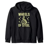 Wheels of Steel Paraplegic Zip Hoodie