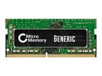 Coreparts - Ddr4 - Modul - 8 Gb - So Dimm 260-Pin - 2666 Mhz / Pc4-21300 - 1.2 V - Ej Buffrad - Icke Ecc - För (Non-Ecc): Hp 250 G7  Elitebook 1050 G1, 735 G5, 735 G6, 745 G5, 745 G6, 755 G5, 830 G8, 840 G8, 840R G4, 850 G6, 850 G7, 850 G8  Eliteboo