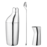 Georg Jensen Sky set shaker Barsked Mätglas Rostfritt stål