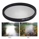 67mm UV CPL Lens Filter Kit With Pouch Lens Cap Hood Photography Accesso HOT