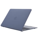 MacBook Air 13 M3 / M2 (2024/2022) - Slim hard cover til front og bagside - Lavendelgrå