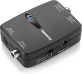 Convertisseur audio Toslink to coaxial - Connect TC22 - Converter Audio - Coax sur Toslink - Twoway (2 Way) - Les deux sorties actives au même moment - optique (SPDIF) - coaxial