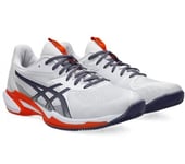 Asics Speed FF 3 White/Grey Clay Mens - 2025 (Storlek: 43.5)