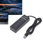 1 to 4 USB 3.0 HUB Male to Female USB Extender Adapter Cable Splitter for PC Lap