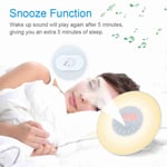 Wake Up Light Alarm Clock Sunrise/Sunset Simulation Digital Clock With FM 2 GB