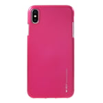 Mercury Goospery Jelly Case (iPhone Xs Max) - Pinkki