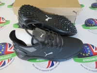 puma ignite elevate golf shoes puma black/cool dark grey uk size 8.5