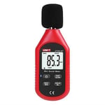 UNI-T Decibel metre Ut353bt Sonomètre numérique 30~130dB testeur de bruit testeurs Decibel, écran LCD rétro-éclairé (batterie incl