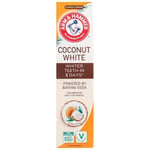 12 x Arm & Hammer Coconut White Baking Soda Toothpaste 75ml